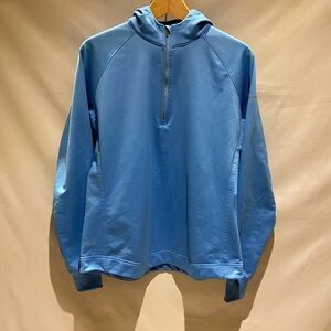 Nike Powder Blue Dri-Fit Hooded Sweatshirt, size XL